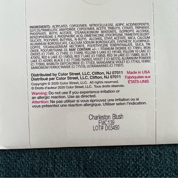 Color Street - Charleston Blush - RETIRED - Picture 4 of 6